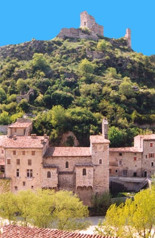 Temple et village de Pontaix